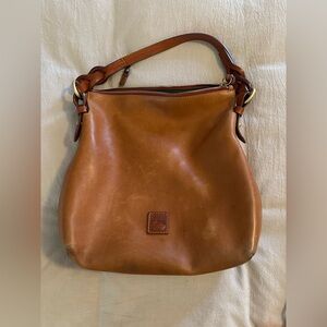 Brown Leather dooney & bourke Shoulder Bag